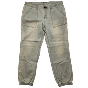 Women's Size 14 Peace Love World Denim Blue Jeans Light Blue